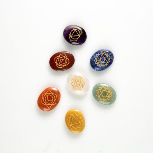 Set de Gemas Grabadas en forma de Cabuchón - Imagen 3